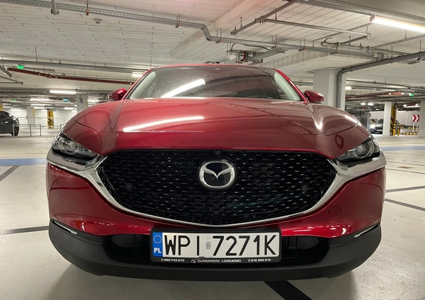 Mazda CX-30 cena 149000 przebieg: 6700, rok produkcji 2022 z Warszawa małe 277